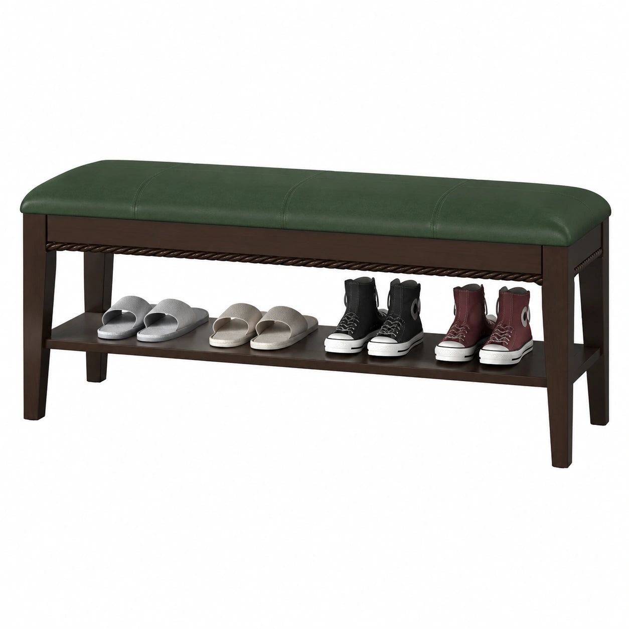 Vielseitige Schuhbank mit Stauraum für Flur und Wohnzimmer – Ideal für Schuhe, Kleidung und Accessoires