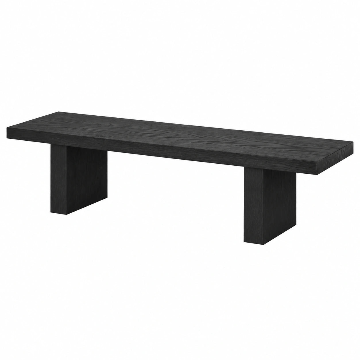 Holzbank mit Stauraum, 200 x 35 x 45 cm, stilvolles Design für Schlafzimmer, Küche und Wohnzimmer