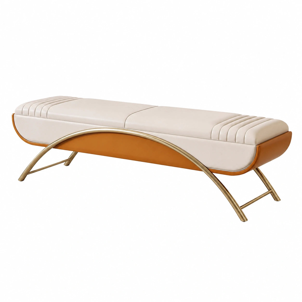 Moderner Aufbewahrungshocker, Multifunktionale Sitzbank, Dekorative Möbel fürs Wohnzimmer, 120x45x47 cm