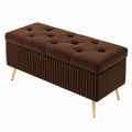 Multifunktionale Polsterbank 80 cm für Schlafzimmer, Flur, Wohnzimmer – Moderner Stil mit Stauraum